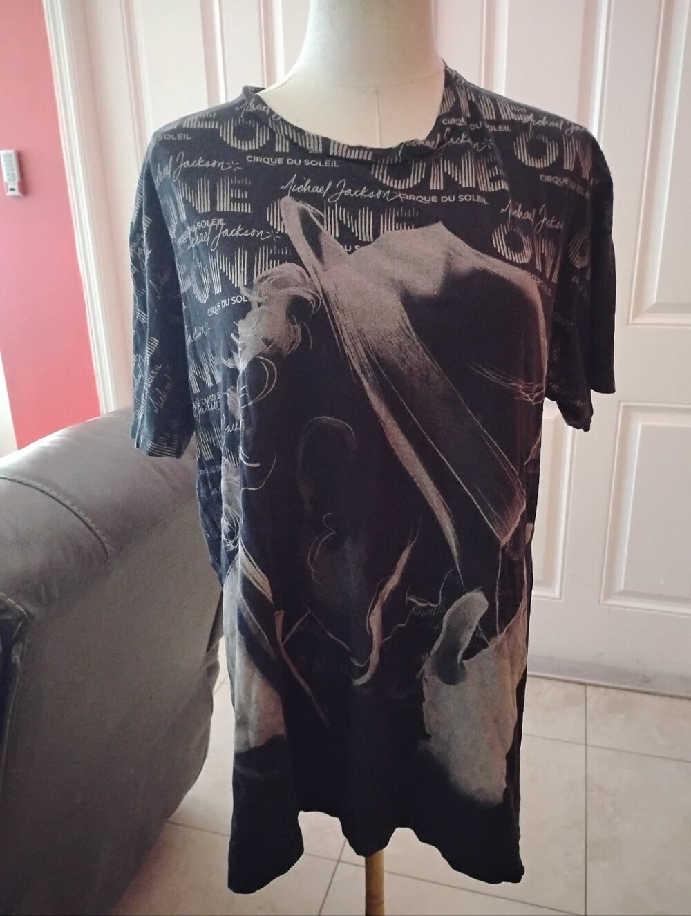 Michael Jackson Cirque‎ De Soleil Las Vegas Tee Size Large